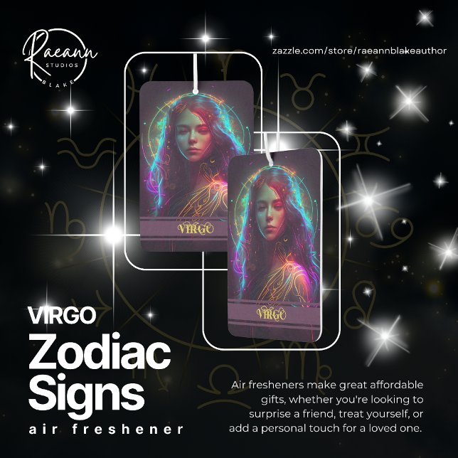 Virgo Zodiac Signs Celestial Air Freshener (Creator Uploaded)