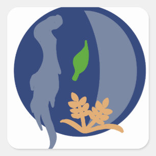 Virgo Zodiac Sticker – Sleek Earth Sign Emblem