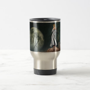 Virgo Zodiac Symbol Travel Mug