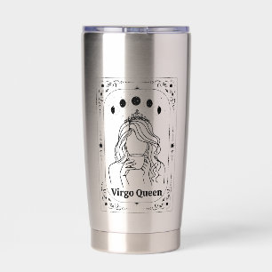 Virgo Zodiac Tarot Astrology Magical LGBTQ Pride  Insulated Tumbler