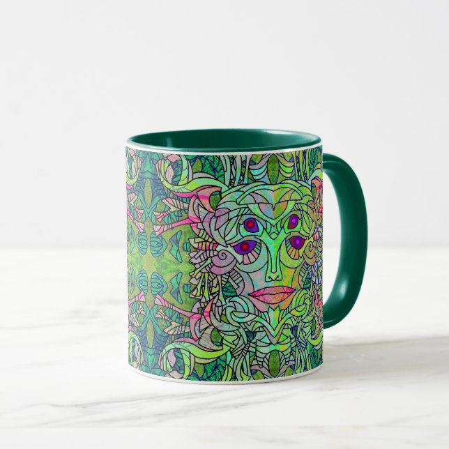 Viriditas Viewpoints Mask Mug (Front Right)