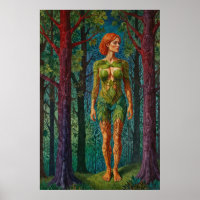 “Viridra’s Portrait” -  Veins of the Canopy    