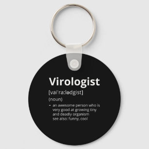 Virologist Definition Description Key Ring