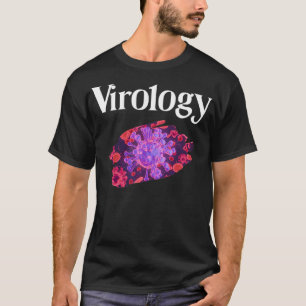 Virology science purple viruses T-Shirt