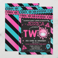 Virtual 2nd Birthday Party Quarantine 2nd Birthday