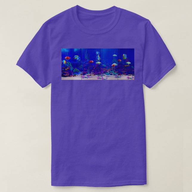 Virtual Aquarium T-Shirt (Design Front)