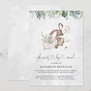 Virtual Baby Shower by Mail Invitation