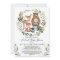 Virtual Baby Shower | Greenery Woodland Animals
