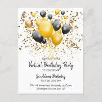 Virtual Birthday Party
