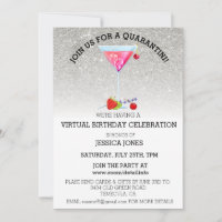 Virtual Birthday Party Join us for Quarantini