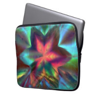 Virtual dirt over flower kaleidoscope fire orange
