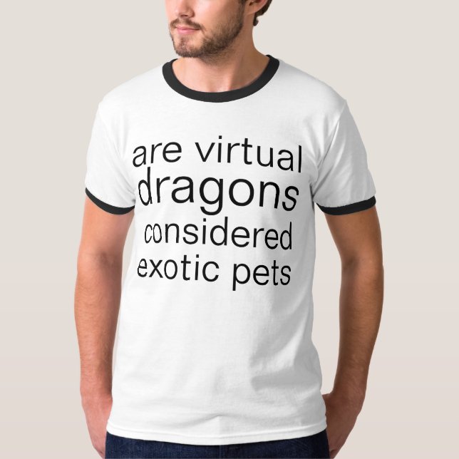 virtual dragons T-Shirt (Front)