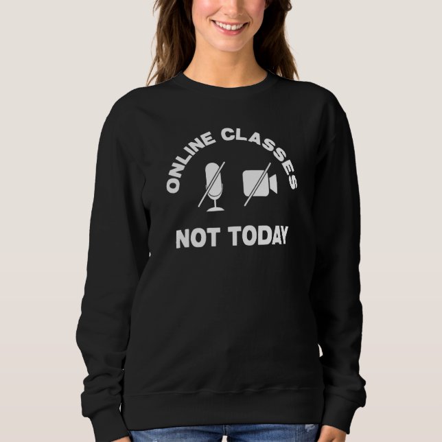 Virtual Online School Distance Learning Teacher Sweatshirt (Front)