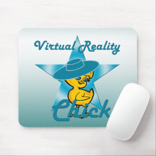 Virtual Reality Chick #7 Mouse Mat