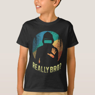 Virtual Reality Graphic Retro Distressed Art For A T-Shirt