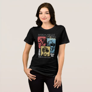 Virtual Stories Retro Anime VR Gaming Tri-Blend Shirt