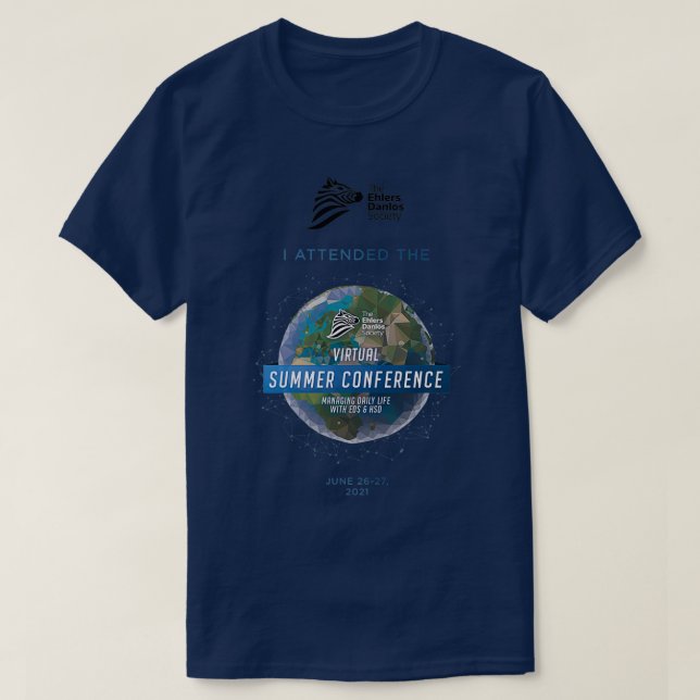 Virtual Summer Conference 2021 T-Shirt (Design Front)