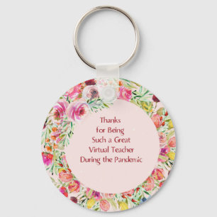 Virtual Teacher Keychain Gift