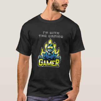 Virtual VR Gaming Idea For Gamers Players Funny Vi T-Shirt