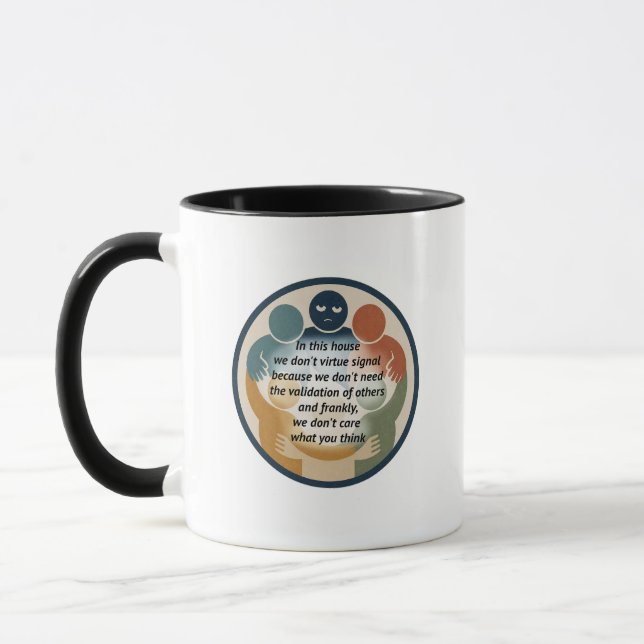 Virtue Signal mug (Left)