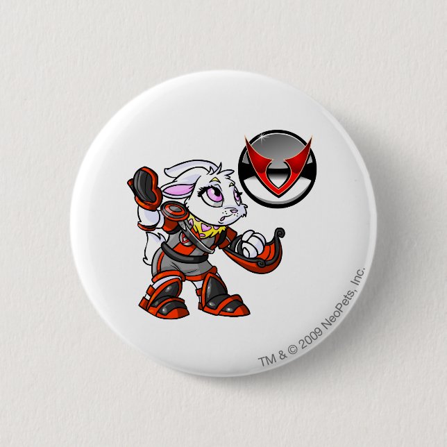 Virtupets Space Station Team Captain 1 6 Cm Round Badge (Front)