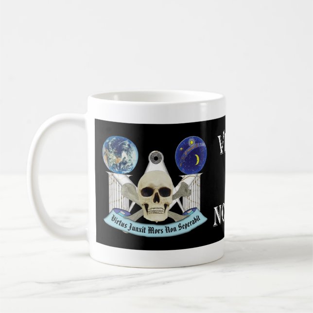 Virtus Junxit Mors Non Separabit Coffee Mug (Left)