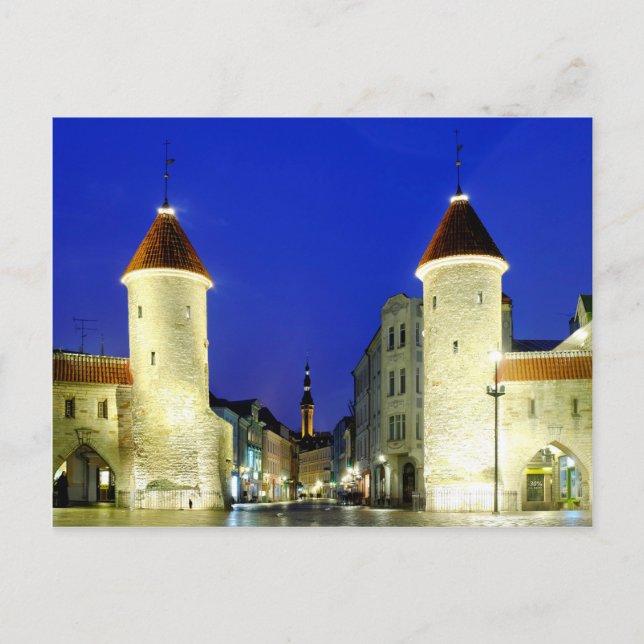 Viru gate postcard (Front)