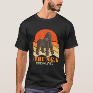 Virunga National Park Congo Gorilla Safari Africa  T-Shirt