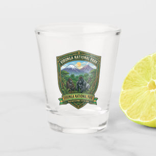 Virunga National Park Shot Glass