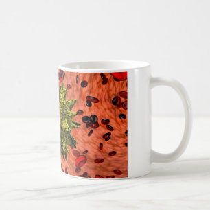 virus in bloodstream coffee mug