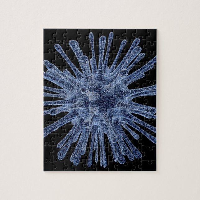 Virus Infected Cell Jigsaw Puzzle (Vertical)