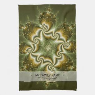 Virus Mutation Tea Towel