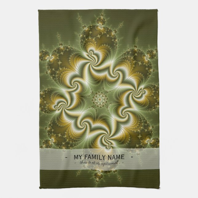 Virus Mutation Tea Towel (Vertical)