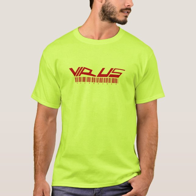 Virus Recordings / 001 T-Shirt (Front)