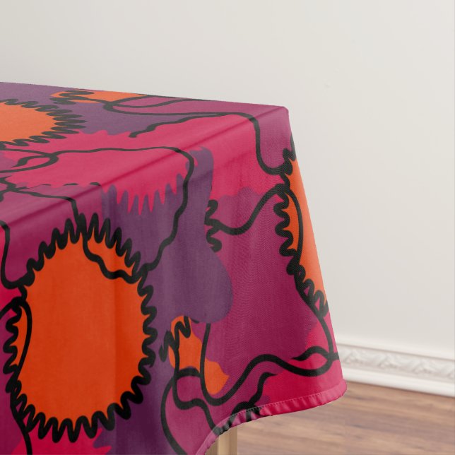 Virus  tablecloth (In Situ)