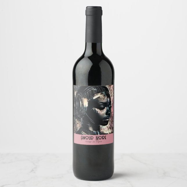 Visage au repos, BHM, Wine Label (Front)