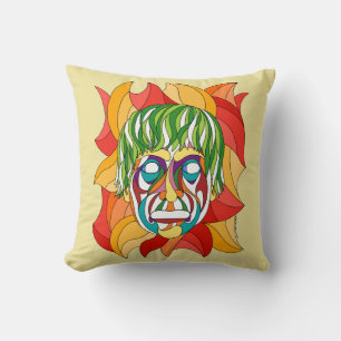 Visage Grimace Cushion