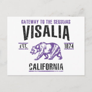 Visalia Postcard