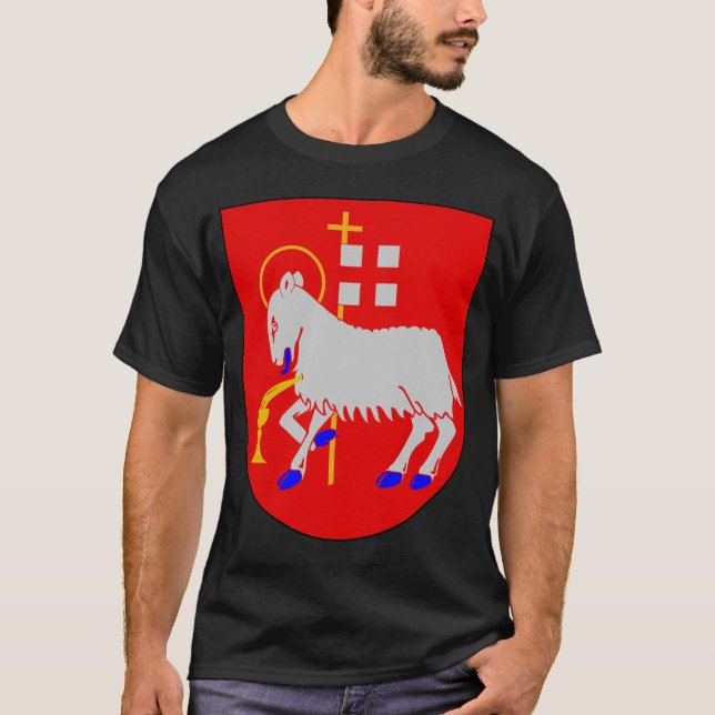 Visby, Sweden, Coat of Arms of Gotland T-Shirt (Front)