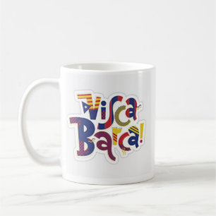 Visca Barça Coffee Mug  FC Barcelona Fan Gift