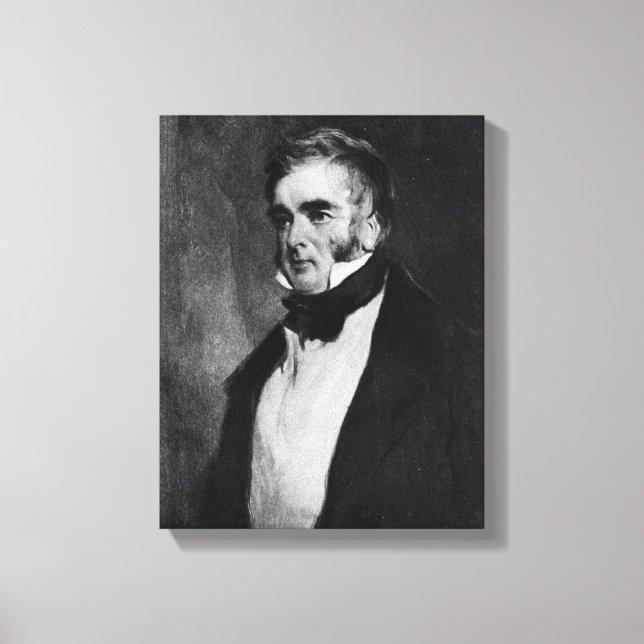 Viscount Melbourne Canvas Print (Front)