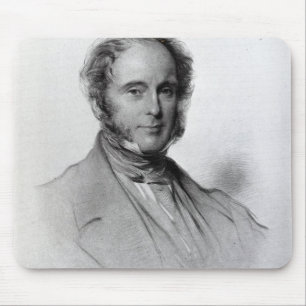 Viscount Palmerston, engraved by Emery Walker Mouse Mat