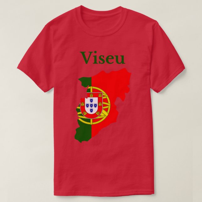 Viseu District Portugal T-Shirt (Design Front)