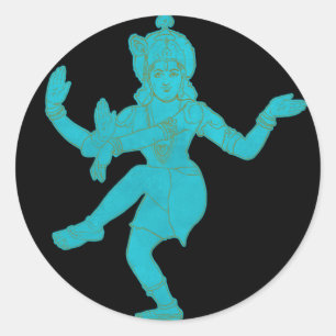 Vishnu Classic Round Sticker