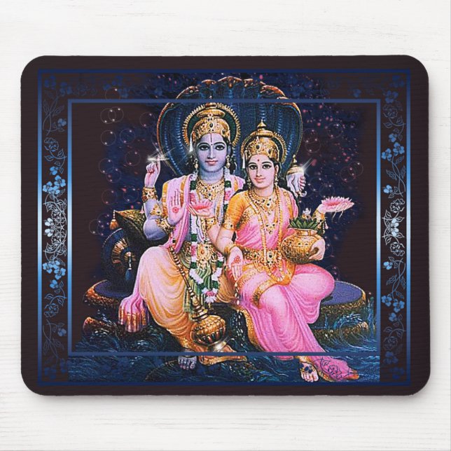 Vishnu & Lakshmi Mousepad (Front)