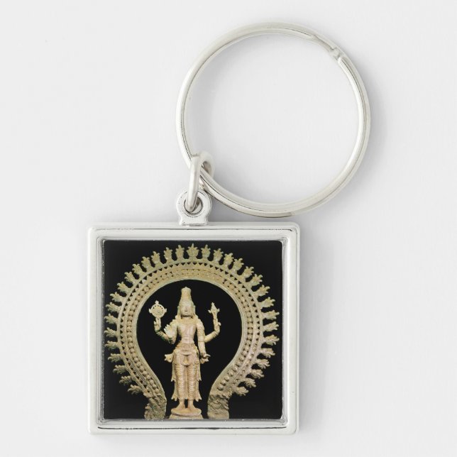 Vishnu, Late Chola Key Ring (Front)