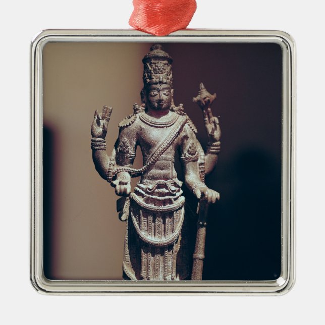 Vishnu Metal Tree Decoration (Front)