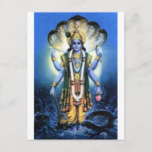 Vishnu Postcard