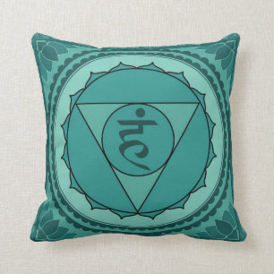 Vishuddhi or throat chakra Pillow