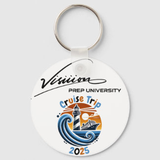 Visiiion Cruise Trip 2025 Merch Key Chain